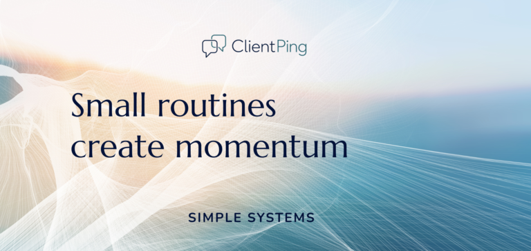 Energize Your Marketing with Simple, Consistent Routines