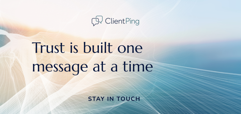 Why Showing Up Regularly Builds Trust with Your Clients